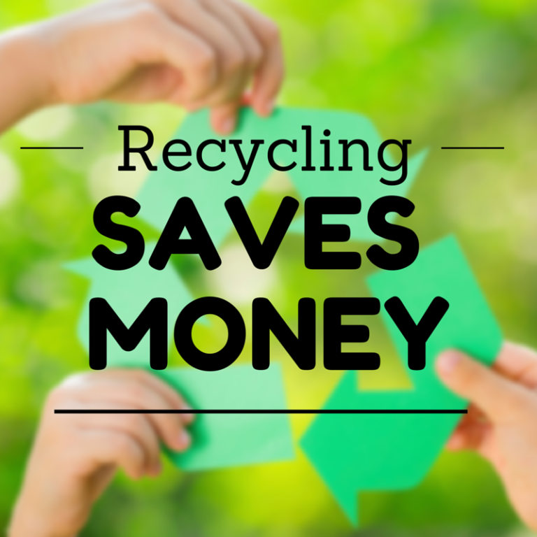 Recycling saves money Perfect Alliance Capital